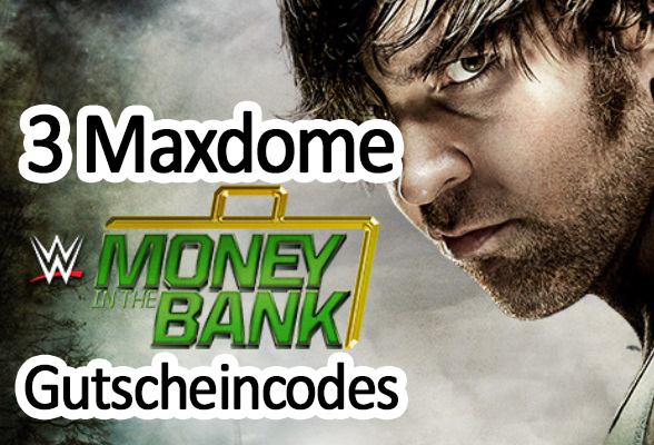 Maxdome Gutescheincodes für WWE Money in the Bank